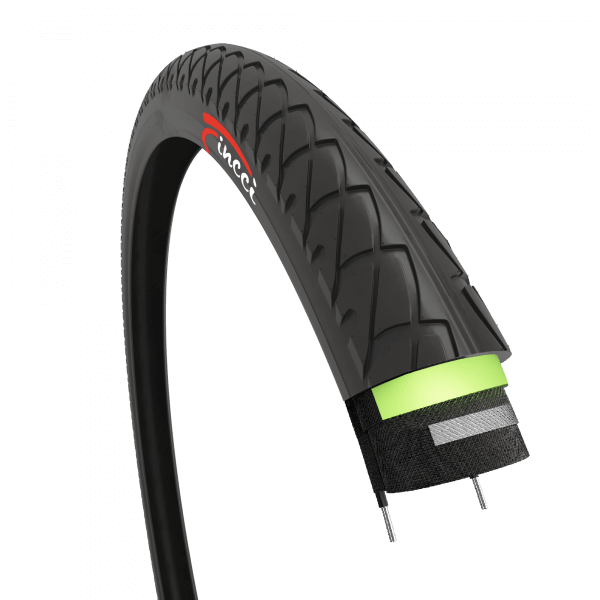 Fincci Slick 26 x 1.95 53-559 Road Tyre with Antipuncture Protection