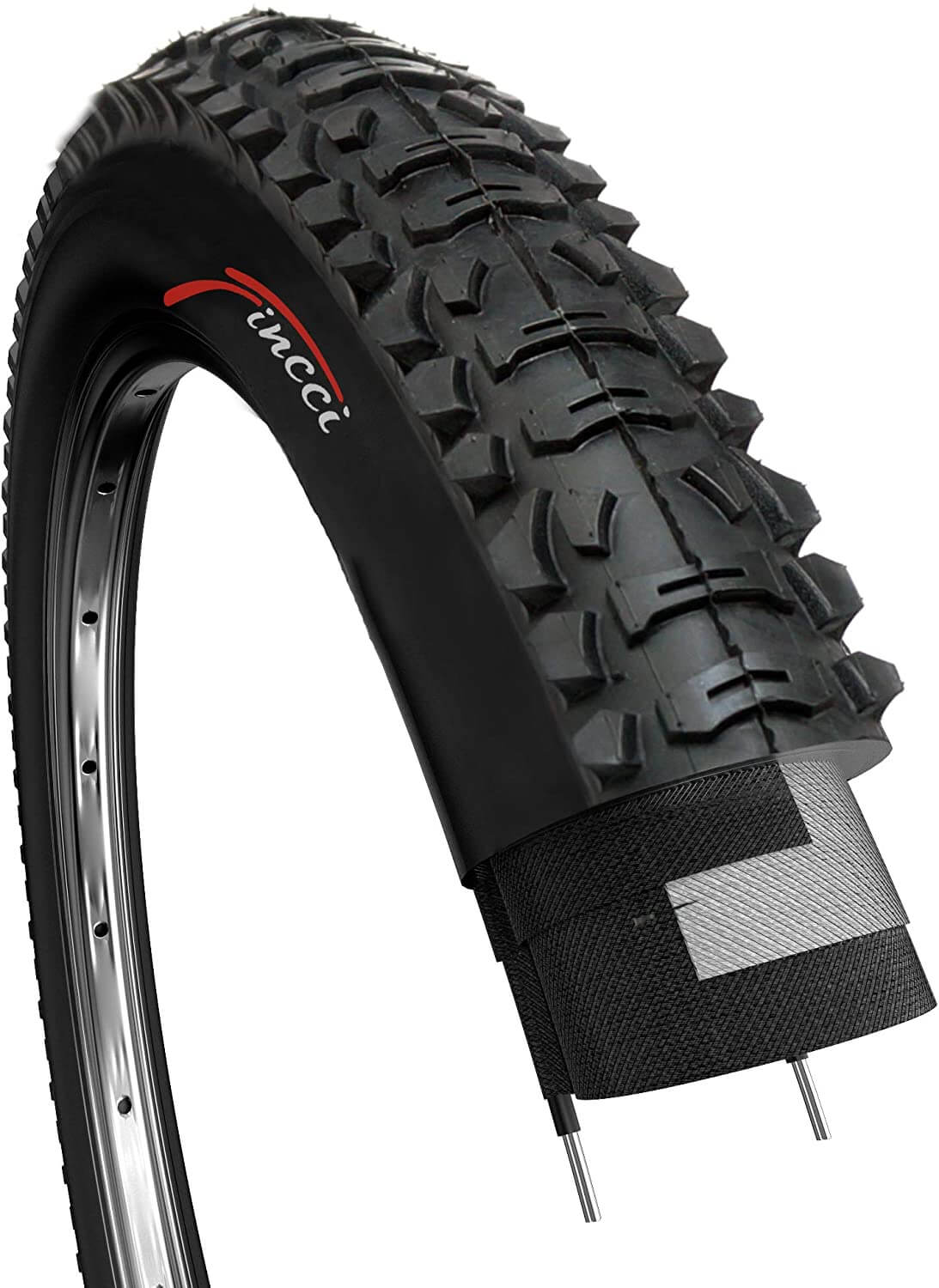 Copertone Gomma Per Bici BMX 20 X 1.95 Pollici - Freestyle 199 S - Colore Blu (ETRTO 53-406)