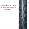 Fincci 26 x 1 3/8 37-590 Road Tyre