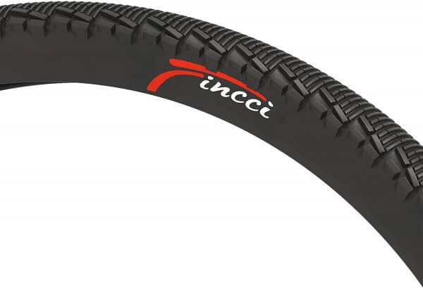 Fincci Slick 26 x 1.95 53-559 Road Tyre 60 TPI with Antipuncture Protection