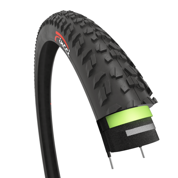 Fincci 26 x 1.95 50-559 MTB Tyre 60 TPI with Antipuncture Protection