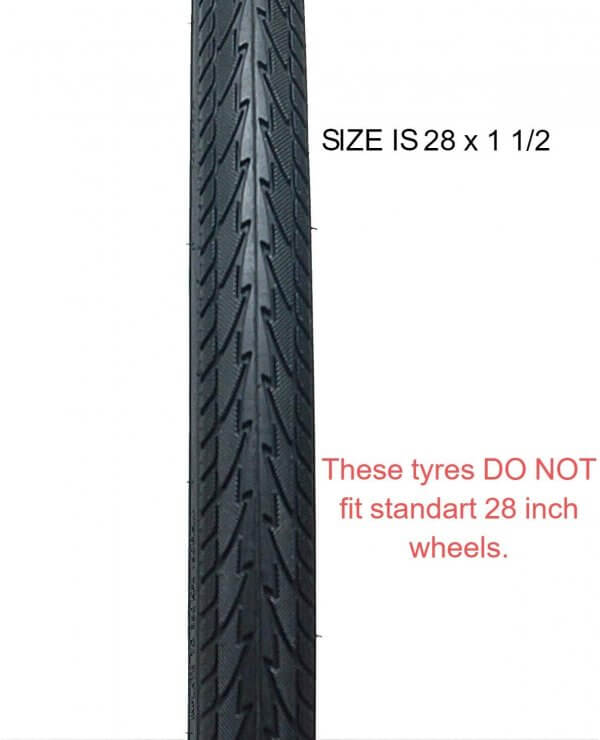 Fincci 28 x 1 1/2 40-635 Road Tyre