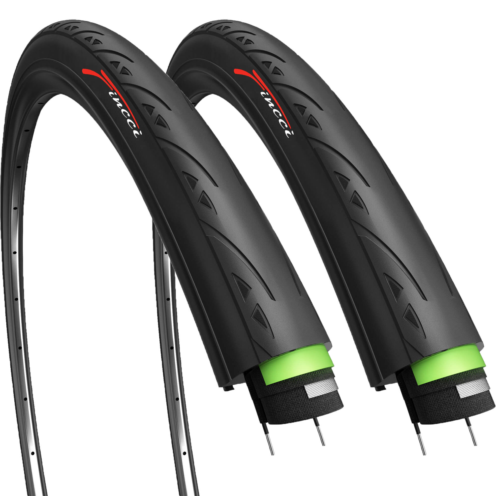 Details about   IMPAC RACEPAC 700 x 25c Slick Smooth Road Racing Bike Black Bicycle TYRES TUBES 